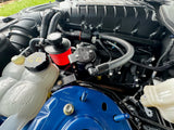 J&L 24+ Ford Mustang 5.0L (w/ Whipple Supercharger) Oil Separator - 3.0 CCV Side Black Anodized J&L Oil Separators  AXOPROS