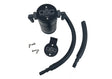 J&L 99-04 Ford Lightning Passenger Side Oil Separator 3.0 - Black Anodized J&L Oil Separators  AXOPROS