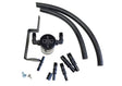 J&L 99-04 Ford Mustang GT Passenger Side Oil Separator 3.0 - Black Anodized J&L Oil Separators  AXOPROS