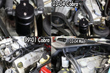 J&L 99-04 Ford Mustang SVT Cobra Driver Side Oil Separator 3.0 - Black Anodized J&L Oil Separators  AXOPROS
