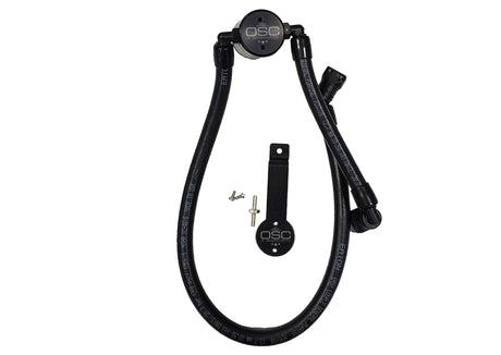 J&L Oil Separator 3.0 Passenger Side 2011-14 Mustang GT/12-13 Boss 302 Remote Mount - Black Anodized J&L Oil Separators  AXOPROS