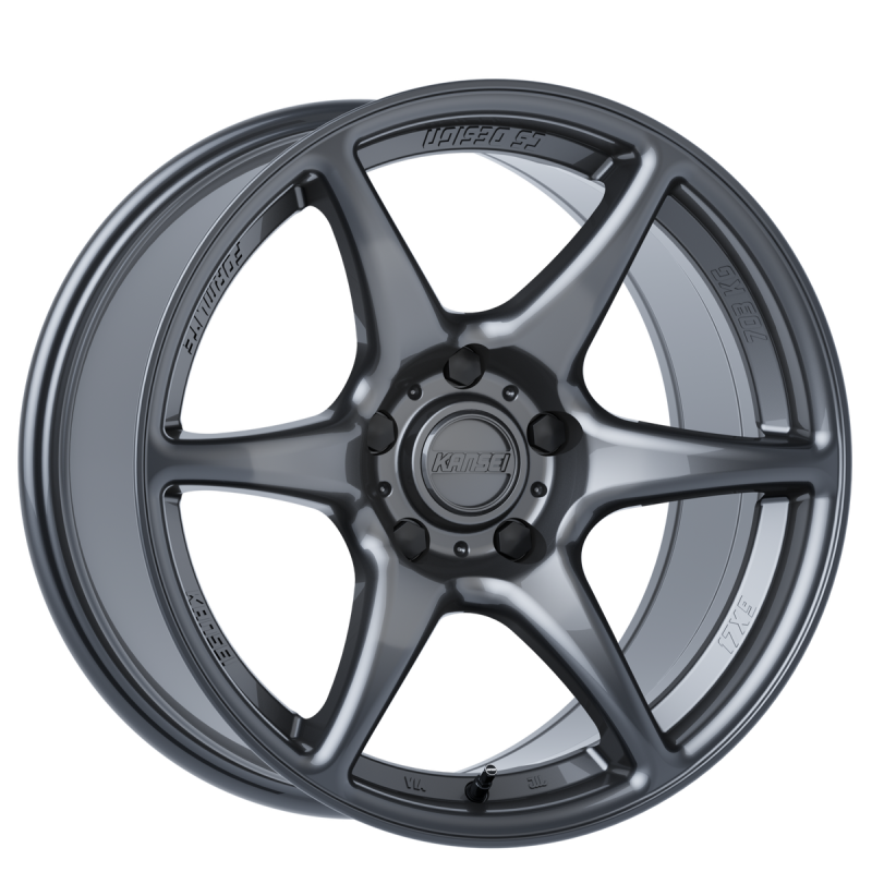 Kansei K11G Tandem 18x10.5in / 5x114.3 BP / 12mm Offset / 73.1mm Bore - Gunmetal Wheel Kansei Wheels - Forged  AXOPROS