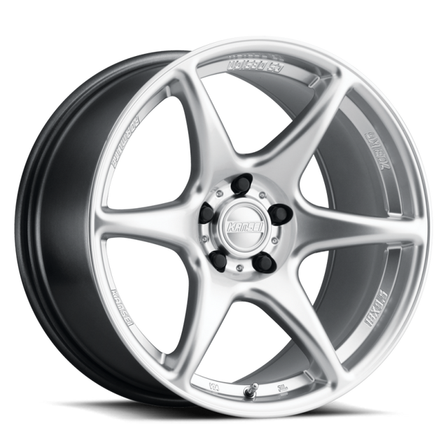 Kansei K11S Tandem 18x10.5in / 5x114.3 BP / 12mm Offset / 73.1mm Bore - Hyper Silver Wheel Kansei Wheels - Forged  AXOPROS