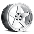 Kansei K12H Knp 18x8.5in / 5x114 BP / 35mm Offset / 73.1mm Bore - Hyper Silver Wheel Kansei Wheels - Forged  AXOPROS