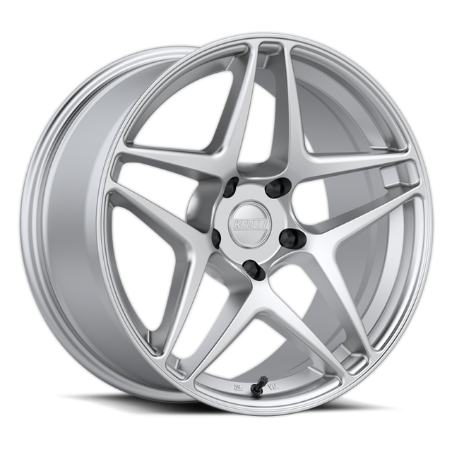 Kansei K15H Astro 18x9.5in / 5x114.3 BP / 22mm Offset / 73.1mm Bore - Hyper Silver Wheel Kansei Wheels - Forged  AXOPROS