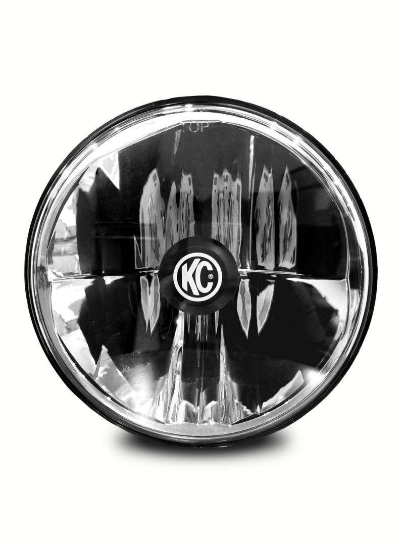 KC HiLiTES 07-18 Jeep JK 7in. Gravity LED DOT Approved Replacement Headlight (Single) KC HiLiTES Headlights  AXOPROS