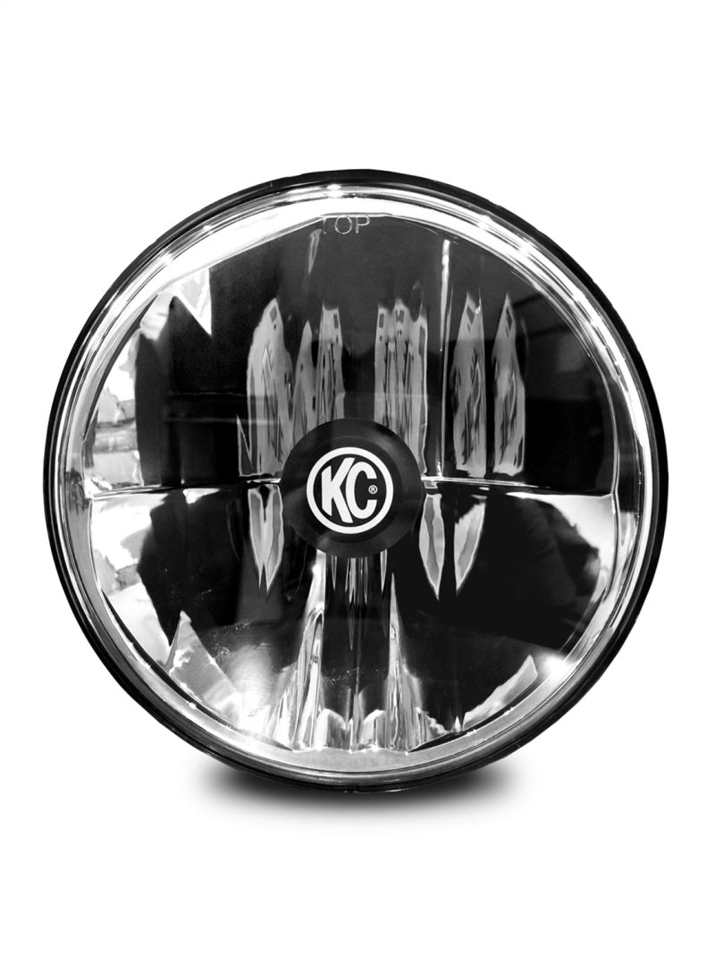 KC HiLiTES 07-18 Jeep JK 7in. Gravity LED DOT Approved Replacement Headlight (Single) KC HiLiTES Headlights  AXOPROS