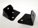 KC HiLiTES 07-18 Jeep JK A-Pillar Windshield Light Mount Bracket Set (Pair) - Black KC HiLiTES Light Mounts  AXOPROS