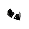 KC HiLiTES 07-18 Jeep JK A-Pillar Windshield Light Mount Bracket Set (Pair) - Black KC HiLiTES Light Mounts  AXOPROS
