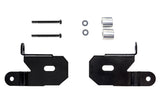KC HiLiTES 18-19 Jeep Wrangler JL A-Pillar Light Mount Bracket Set (Pair) - Black KC HiLiTES Light Mounts  AXOPROS