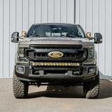 KC HiLiTES 2017+ Ford Super Duty Front Bumper Light Bar Mount For 40in Flex Era LED Light Bar KC HiLiTES Light Mounts  AXOPROS