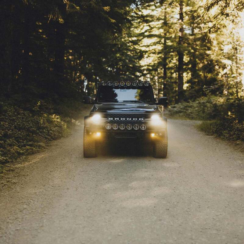 KC HiLiTES 2021+ Ford Bronco FLEX ERA 3 Dual Mode SAE Fog Light Pocket Kit KC HiLiTES Light Bars & Cubes  AXOPROS