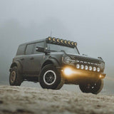 KC HiLiTES 2021+ Ford Bronco FLEX ERA 3 Dual Mode SAE Fog Light Pocket Kit KC HiLiTES Light Bars & Cubes  AXOPROS