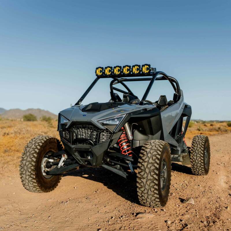 KC HiLiTES 2022+ Polaris RZR Pro XP 39in. Pro6 Gravity LED 6-Light 120w Combo Beam KC HiLiTES Light Bars & Cubes  AXOPROS