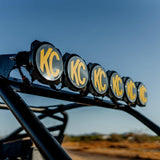 KC HiLiTES 2022+ Polaris RZR Pro XP 39in. Pro6 Gravity LED 6-Light 120w Combo Beam KC HiLiTES Light Bars & Cubes  AXOPROS