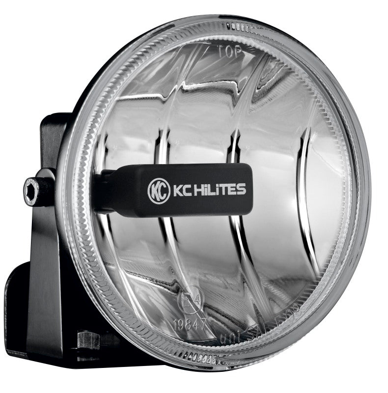 KC HiLiTES 4in. Gravity G4 LED Light 10w SAE/ECE Clear Fog Beam (Pair Pack System) KC HiLiTES Fog Lights  AXOPROS