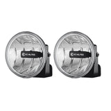 KC HiLiTES 4in. Gravity G4 LED Light 10w SAE/ECE Clear Fog Beam (Pair Pack System) KC HiLiTES Fog Lights  AXOPROS