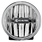 KC HiLiTES 4in. Gravity G4 LED Light 10w SAE/ECE Clear Fog Beam (Pair Pack System) KC HiLiTES Fog Lights  AXOPROS