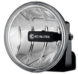 KC HiLiTES 4in. Gravity G4 LED Light 10w SAE/ECE Clear Fog Beam (Pair Pack System) KC HiLiTES Fog Lights  AXOPROS