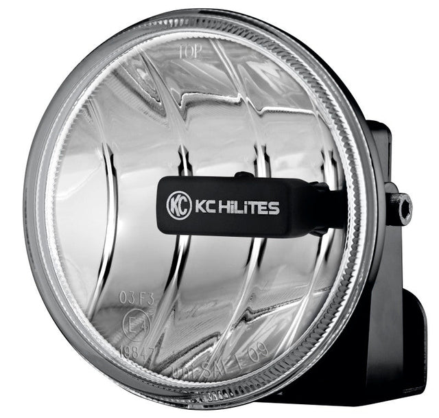 KC HiLiTES 4in. Gravity G4 LED Light 10w SAE/ECE Clear Fog Beam (Pair Pack System) KC HiLiTES Fog Lights  AXOPROS
