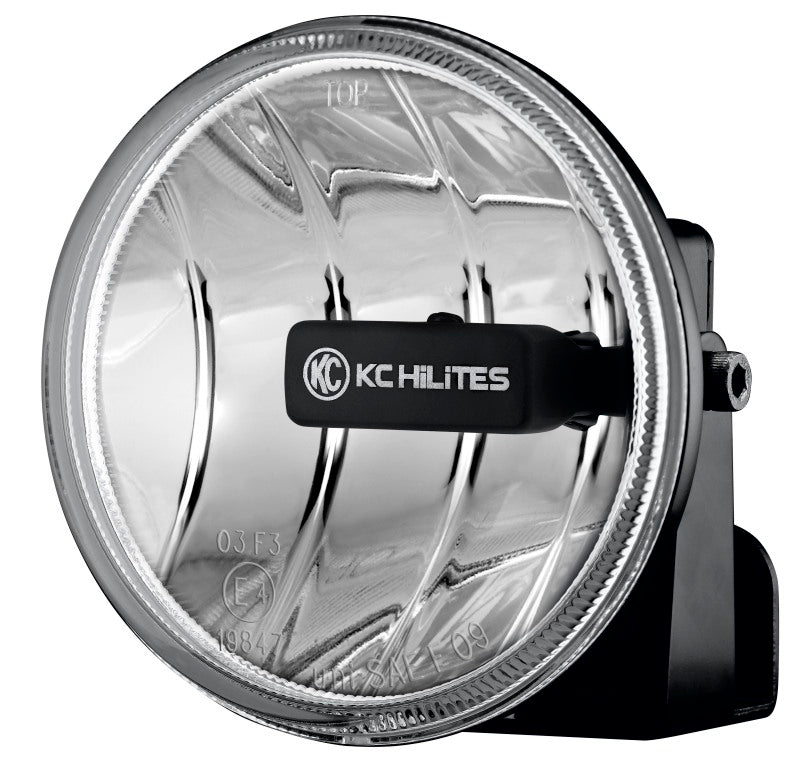 KC HiLiTES 4in. Gravity G4 LED Light 10w SAE/ECE Clear Fog Beam (Single) KC HiLiTES Fog Lights  AXOPROS