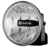 KC HiLiTES 4in. Gravity G4 LED Light 10w SAE/ECE Clear Fog Beam (Single) KC HiLiTES Fog Lights  AXOPROS