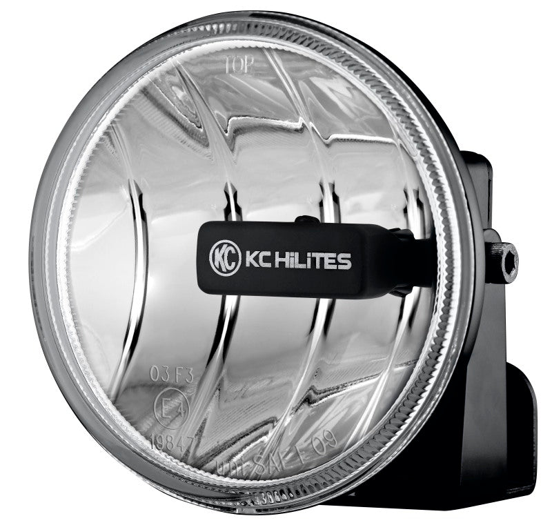 KC HiLiTES 4in. Gravity G4 LED Light 10w SAE/ECE Clear Fog Beam (Single) KC HiLiTES Fog Lights  AXOPROS