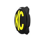 KC HiLiTES 6in. Hard Cover for Gravity Pro6 LED Lights (Single) - Black w/Yellow KC Logo KC HiLiTES Light Covers and Guards  AXOPROS
