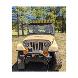 KC HiLiTES 6in. Hard Cover for Gravity Pro6 LED Lights (Single) - Smiley Face- Yellow/Black KC Logo KC HiLiTES Light Covers and Guards  AXOPROS