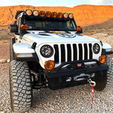 KC HiLiTES 6in. Light Shield for SlimLite LED - Amber KC HiLiTES Light Covers and Guards  AXOPROS