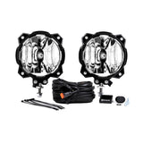 KC HiLiTES 6in. Pro6 Gravity LED Light 20w Single Mount Spot Beam (Pair Pack System) KC HiLiTES Light Bars & Cubes  AXOPROS