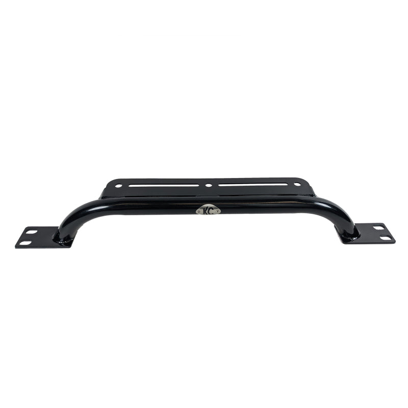 KC HiLiTES 97-06 Jeep TJ Front 2-Tab Bumper Mount Light Bar - Black KC HiLiTES Light Mounts  AXOPROS