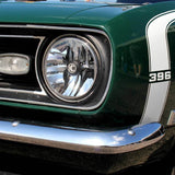 KC HiLiTES 97-06 Jeep TJ/Univ. 7in. Gravity LED H4 DOT Approved Replac. Headlight (Pair Pack System) KC HiLiTES Headlights  AXOPROS