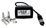 KC HiLiTES C-Series 2in. C2 LED Light 20w Area Flood Beam (Pair Pack System) - Black KC HiLiTES Light Bars & Cubes  AXOPROS