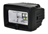 KC HiLiTES C-Series 2in. C2 LED Light 20w Area Flood Beam (Pair Pack System) - Black KC HiLiTES Light Bars & Cubes  AXOPROS