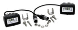 KC HiLiTES C-Series C2 LED 2in. Backup Area Flood Light 20w (Pair Pack System) - Black KC HiLiTES Light Bars & Cubes  AXOPROS