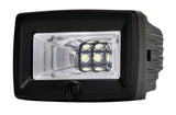 KC HiLiTES C-Series C2 LED 2in. Backup Area Flood Light 20w (Pair Pack System) - Black KC HiLiTES Light Bars & Cubes  AXOPROS