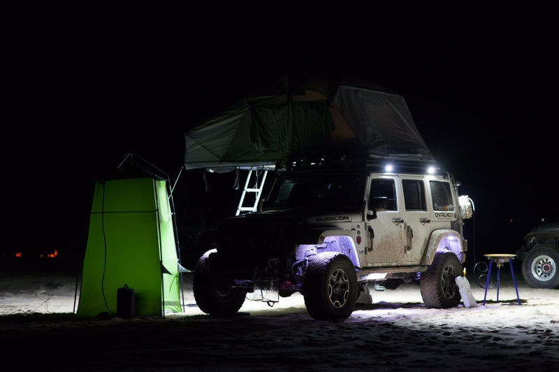 KC HiLiTES C-Series C2 LED 2in. Backup Area Flood Light 20w (Pair Pack System) - Black KC HiLiTES Light Bars & Cubes  AXOPROS