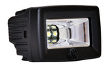 KC HiLiTES C-Series C2 LED 2in. Backup Area Flood Light 20w (Pair Pack System) - Black KC HiLiTES Light Bars & Cubes  AXOPROS