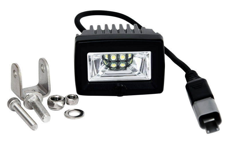KC HiLiTES C-Series C2 LED 2in. Backup Area Flood Light 20w (Pair Pack System) - Black KC HiLiTES Light Bars & Cubes  AXOPROS