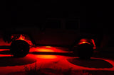 KC HiLiTES C-Series RGB LED Rock Light Kit (Incl. Wiring) - Set of 6 KC HiLiTES Light Bars & Cubes  AXOPROS