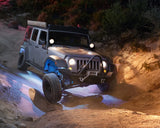 KC HiLiTES C-Series RGB LED Rock Light Kit (Incl. Wiring) - Set of 6 KC HiLiTES Light Bars & Cubes  AXOPROS