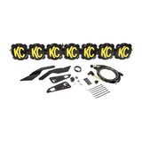 KC HiLiTES Can-Am X3 45in. Pro6 Gravity LED 7-Light 140w Combo Beam Overhead Light Bar System KC HiLiTES Light Bars & Cubes  AXOPROS
