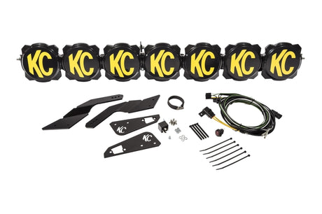 KC HiLiTES Can-Am X3 45in. Pro6 Gravity LED 7-Light 140w Combo Beam Overhead Light Bar System KC HiLiTES Light Bars & Cubes  AXOPROS