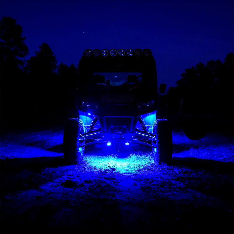 KC HiLiTES Cyclone V2 LED - Replacement Lens - Blue - Single KC HiLiTES Light Bars & Cubes  AXOPROS