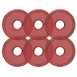KC HiLiTES Cyclone V2 LED - Replacement Lens - Red - 6-PK KC HiLiTES Light Bars & Cubes  AXOPROS