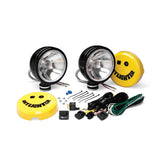 KC HiLiTES Daylighter 6in. Halogen Light 100w Spread Beam (Pair Pack System) - Black SS KC HiLiTES Light Bars & Cubes  AXOPROS