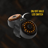 KC HiLiTES Dual Cyclone Dome Light Mount for Roll Cages KC HiLiTES Light Bars & Cubes  AXOPROS