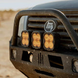 KC HiLiTES FLEX ERA 4 Performance Yellow Combo Beam Lens KC HiLiTES Light Accessories and Wiring  AXOPROS