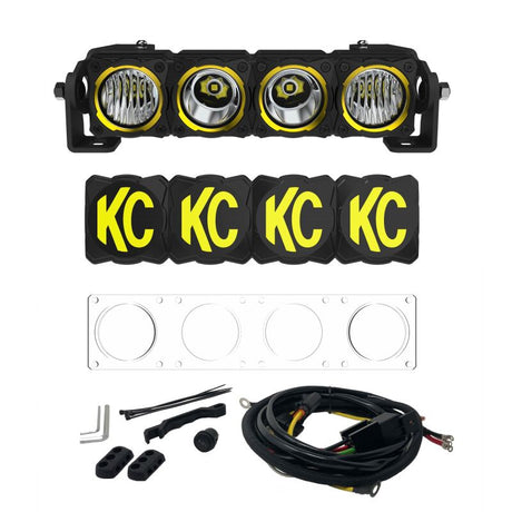 KC HiLiTES FLEX ERA LED 10in. Light Bar - Master Kit KC HiLiTES Light Bars & Cubes  AXOPROS